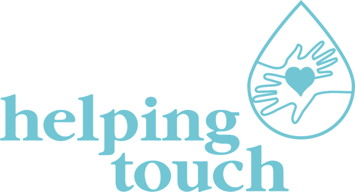 helping-touch-Wort-Bildmarke-positiv